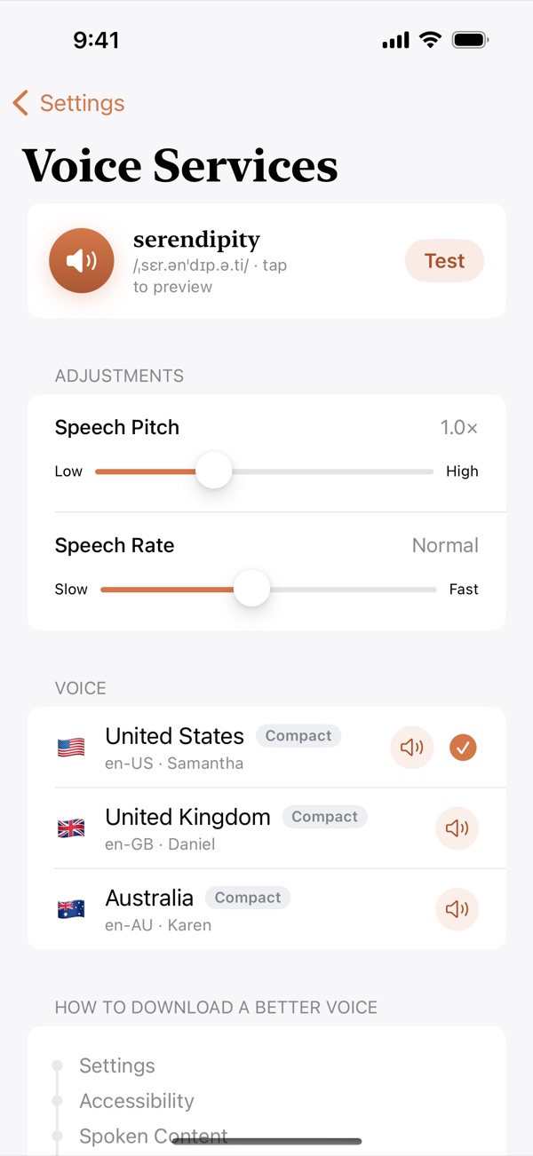 Voice Services